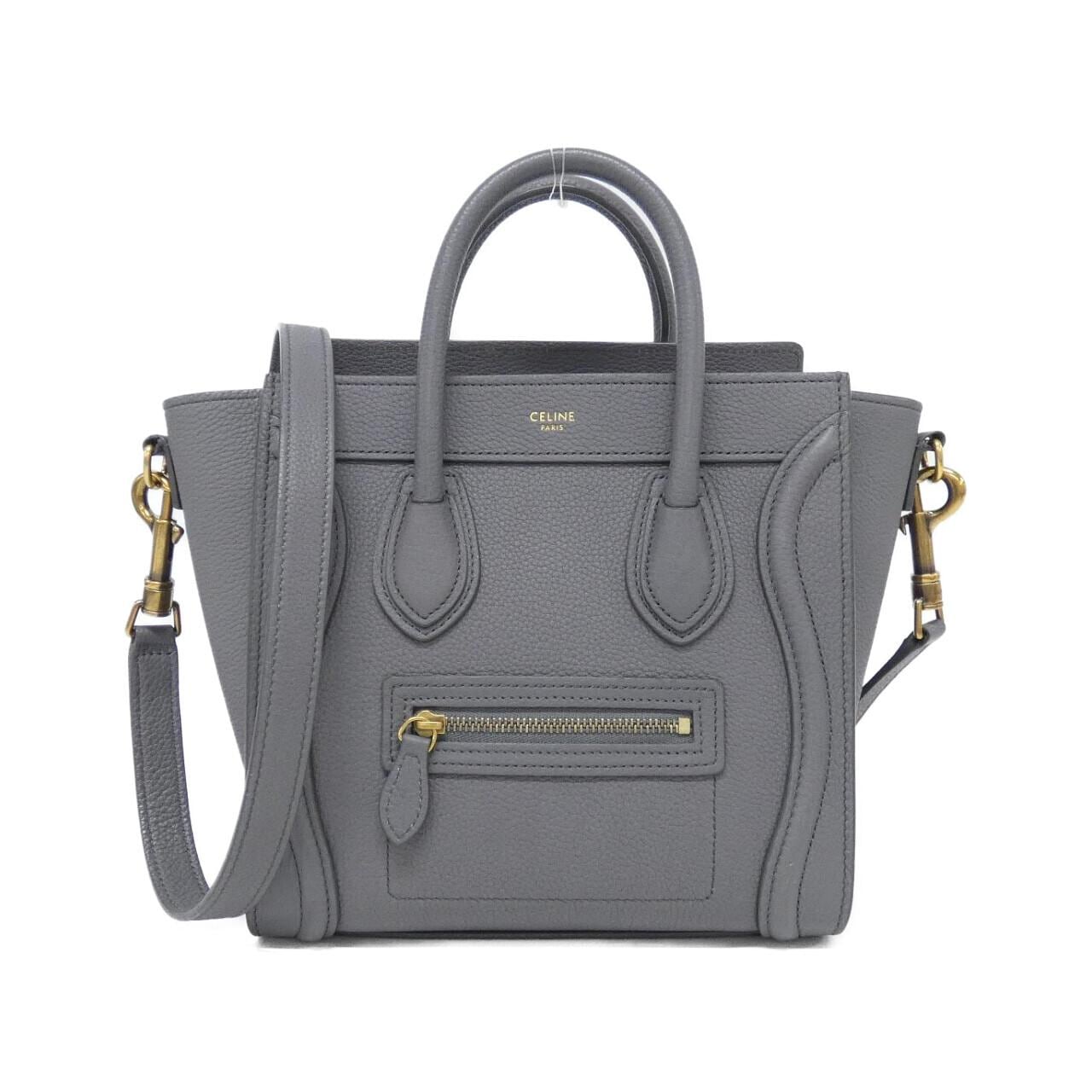 セリーヌ ラゲージ ナノ グレー