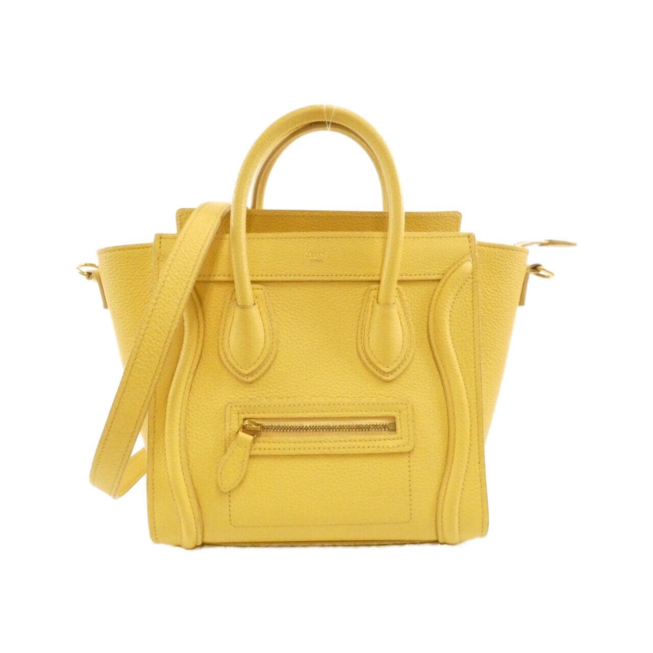 セリーヌ ラゲージ ナノ イエロー