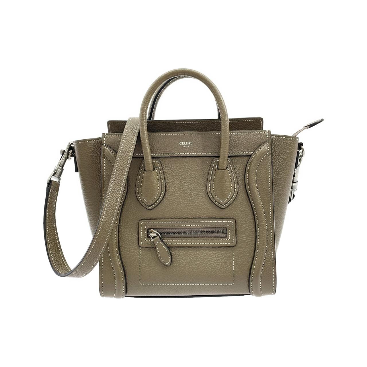 CELINE ラゲージ ナノ グレー