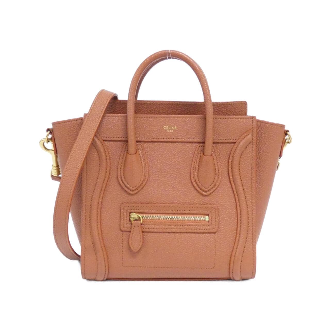 セリーヌ ラゲージ ナノ レッド