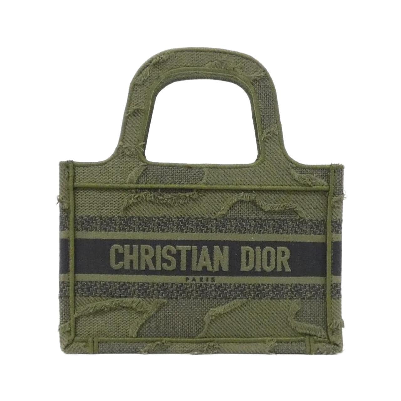 ディオール ブックトート グリーン