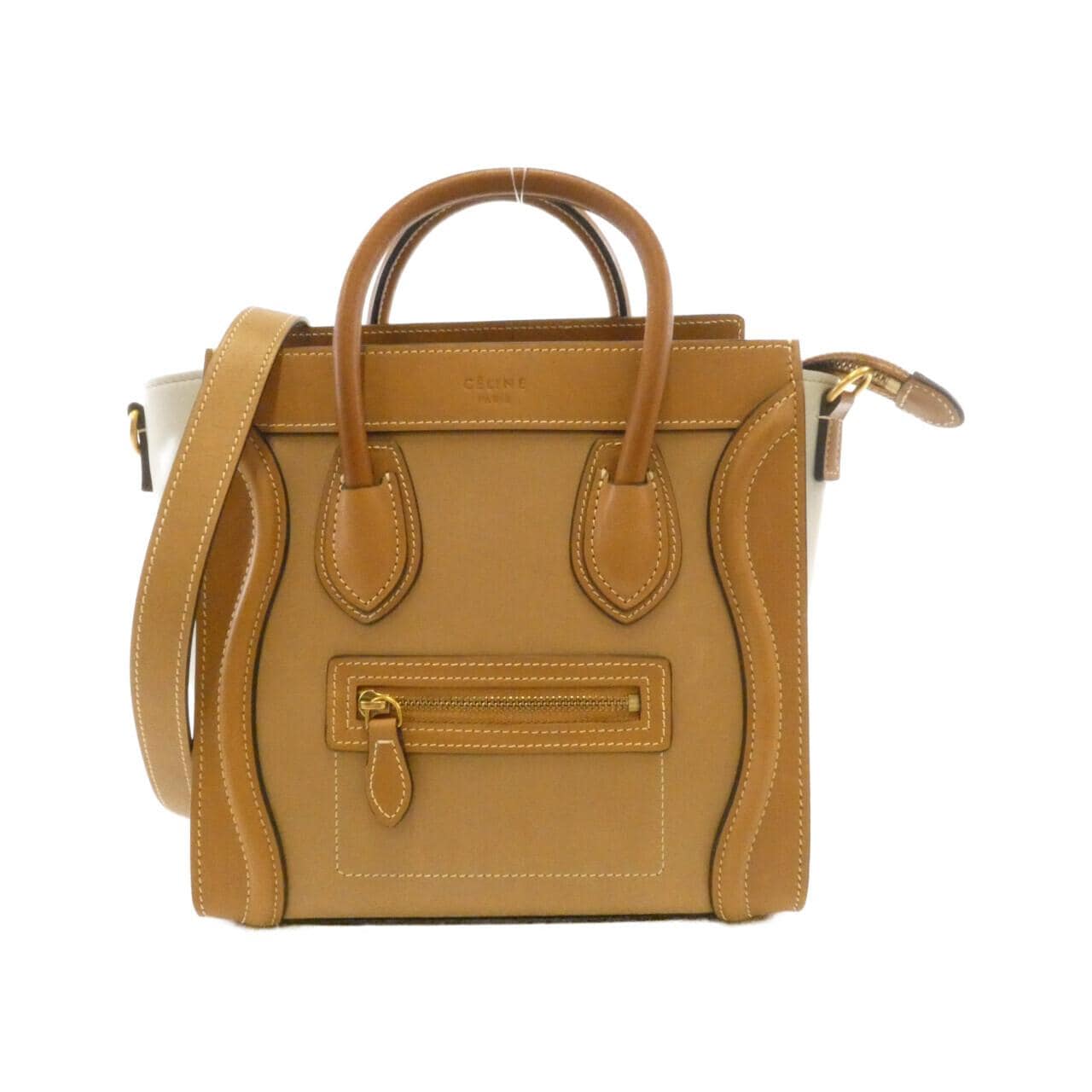 セリーヌ ラゲージ ナノ グレー