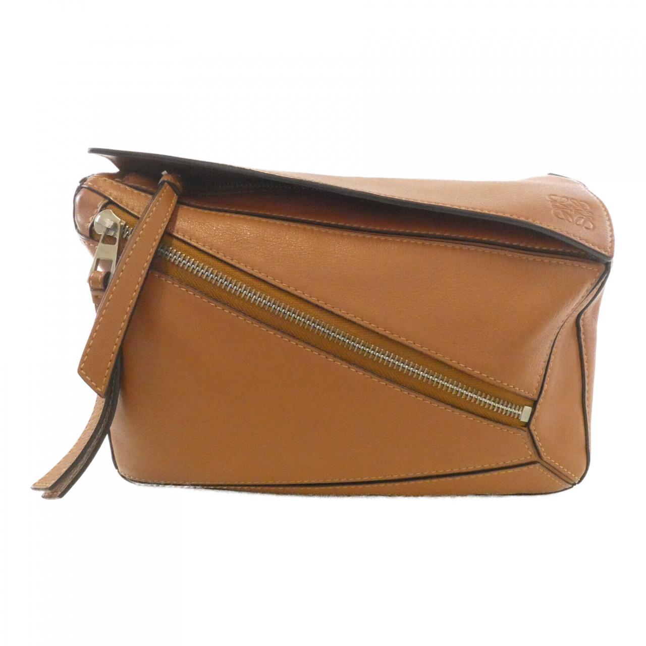 ロエベ パズル ブラウン